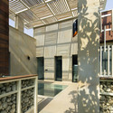 Kindred House / Anagram Architects - Houses, Courtyard, Facade, Beam, Column, Handrail, Arch