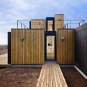 SIP Panel House / Gabriel Rudolphy  + Alejandro Soffia - Houses, Door, Facade
