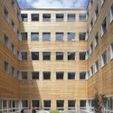Office Building in Lyon / Jean-Paul Viguier Architecture - Refurbishment, Courtyard, Facade, Bench