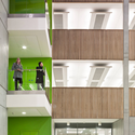 Wakefield One / Cartwright Pickard Architects - Offices, Facade, Handrail