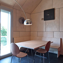 House in the Mountains / GEZA - Table, Chair, Windows, Beam