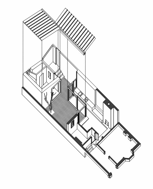 Galería de Casa con patio interior / Donaghy & Dimond Architects - 11