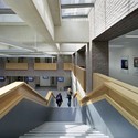 Kingston Business School / Hawkins\Brown - Stairs, Handrail, Windows