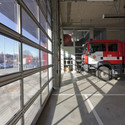 Fire Station in Vilnius / Laimos ir Ginto Projektai - Fire Station, Facade, Handrail