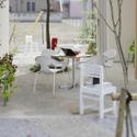 Airy house / Ikimono Architects - Table, Chair, Windows, Garden, Patio
