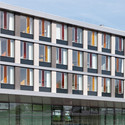 Ulm Surgical Center / KSP Jürgen Engel Architekten - Medical Facilities, Facade, Balcony
