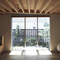 House of Setagaya / SKAL + OUVI - Houses, Bedroom, Fence, Beam, Door, Facade, Balcony