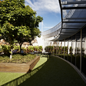 Cooroy Library / Brewster Hjorth Architects - Garden, Courtyard