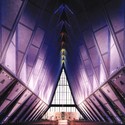 AD Classics: USAFA Cadet Chapel / Walter Netsch of Skidmore, Owings, & Merrill - Chapel, Facade, Arch, Lighting