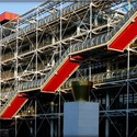 Architecture Classics: Centre Georges Pompidou / Renzo Piano Building Workshop + Richard Rogers - Facade, Beam