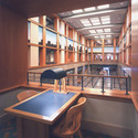 AD Classics: Denver Central Library / Michael Graves & Associates - Shelving, Table, Chair, Wood, Beam