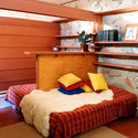 AD Classics: Taliesin West / Frank Lloyd Wright - Table, Beam, Windows, Bedroom, Bed