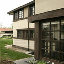 AD Classics: Westcott House / Frank Lloyd Wright - Windows, Facade, Courtyard