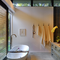 Robins Way / Bates Masi Architects - Houses, Bathroom, Beam, Bathtub, Lighting