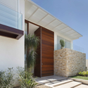 Casa en Barra da Tijuca / Progetto - Casas, Jardín, Fachada, Puerta