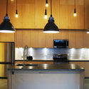 Moore Studio / Omar Gandhi Architect - Countertop, Kitchen, Lighting