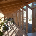 The house in the thicket / Kasper Bonna Lundgaard M.Arch - Houses, Deck, Beam, Facade, Table, Chair