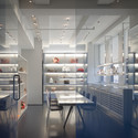 Marc by Marc Jacobs Showroom / Jaklitsch / Gardner Architects PC - Lighting, Chair