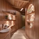 One Taste Holistic  / CROX International Co., LTD - Hospitality Architecture, Beam, Arch, Countertop