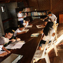 Study Center in Tacloban / Workshop - Table, Shelving, Chair