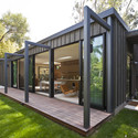 Santa Monica Residence / Jendretzki - Houses, Garden, Door, Facade, Beam, Arch