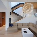 A+A House / DVA Arhitekta - Houses, Door, Beam, Table, Lighting