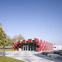 Salmtal Secondary School Canteen / SpreierTrenner Architekten - Facade