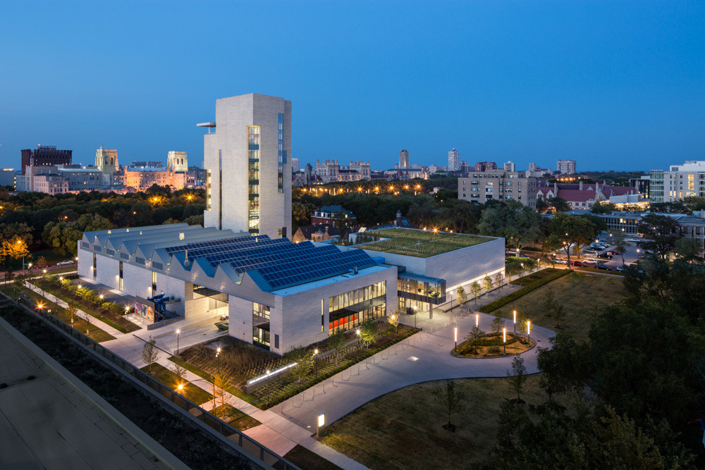 Logan Center for the Arts, University of Chicago / Tod Williams Billie Tsien Architects. Photo © Tom Rossiter