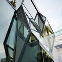 Flip House / Fougeron Architecture - Facade, Glass, Windows, Steel, Handrail