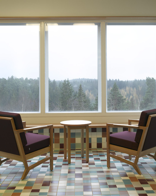 HELIX, Forensic Psychiatric Clinic of Stockholm / BSK Arkitekter - Table, Windows, Chair