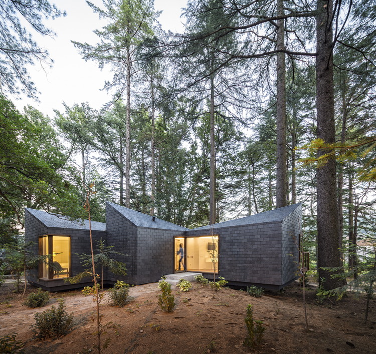 Pedras Salgadas Eco-Resort / Luís Rebelo de Andrade & Diogo Aguiar - Hospitality Architecture, Facade, Forest