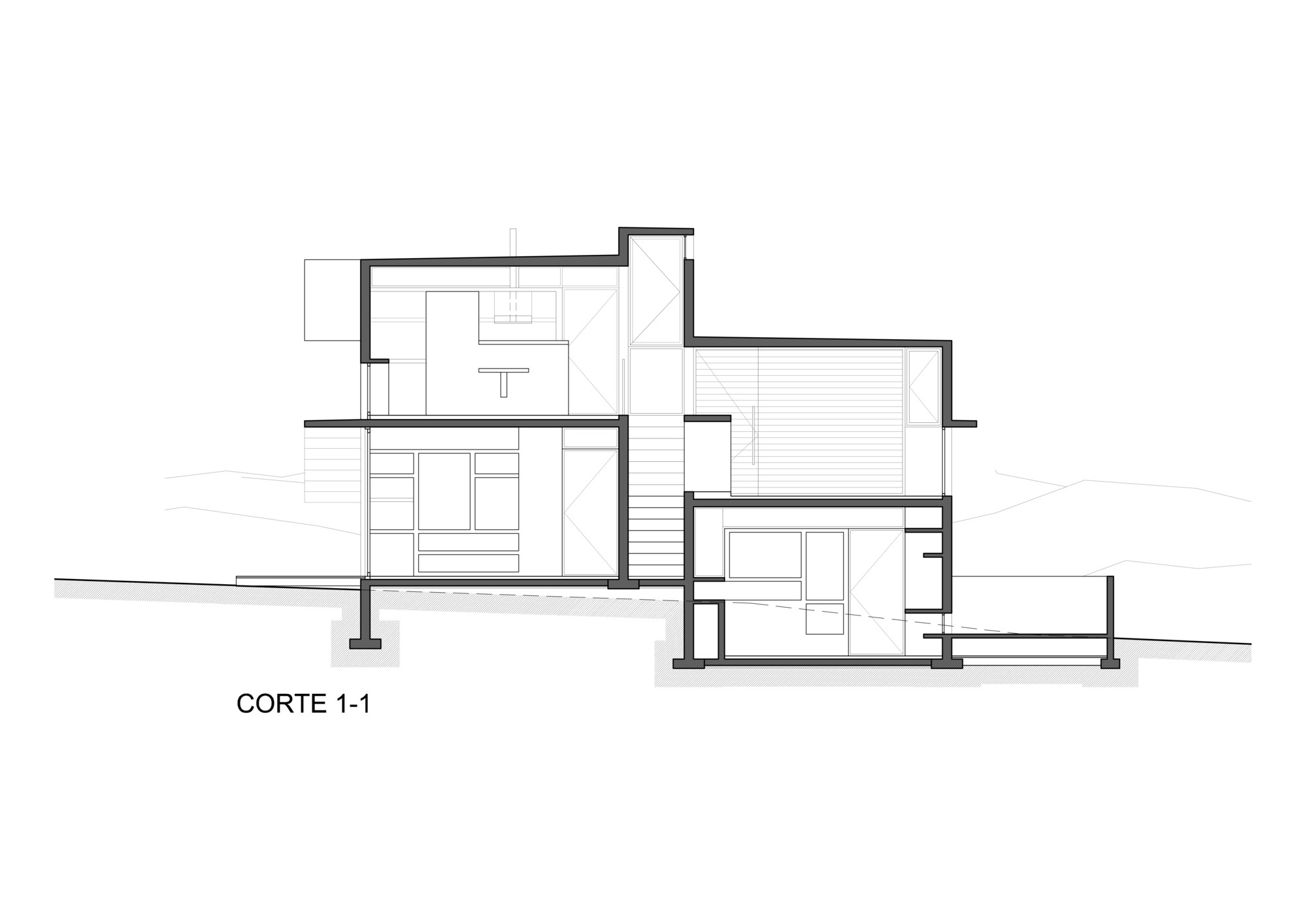 Gallery of Levels House / BAK Architects 27