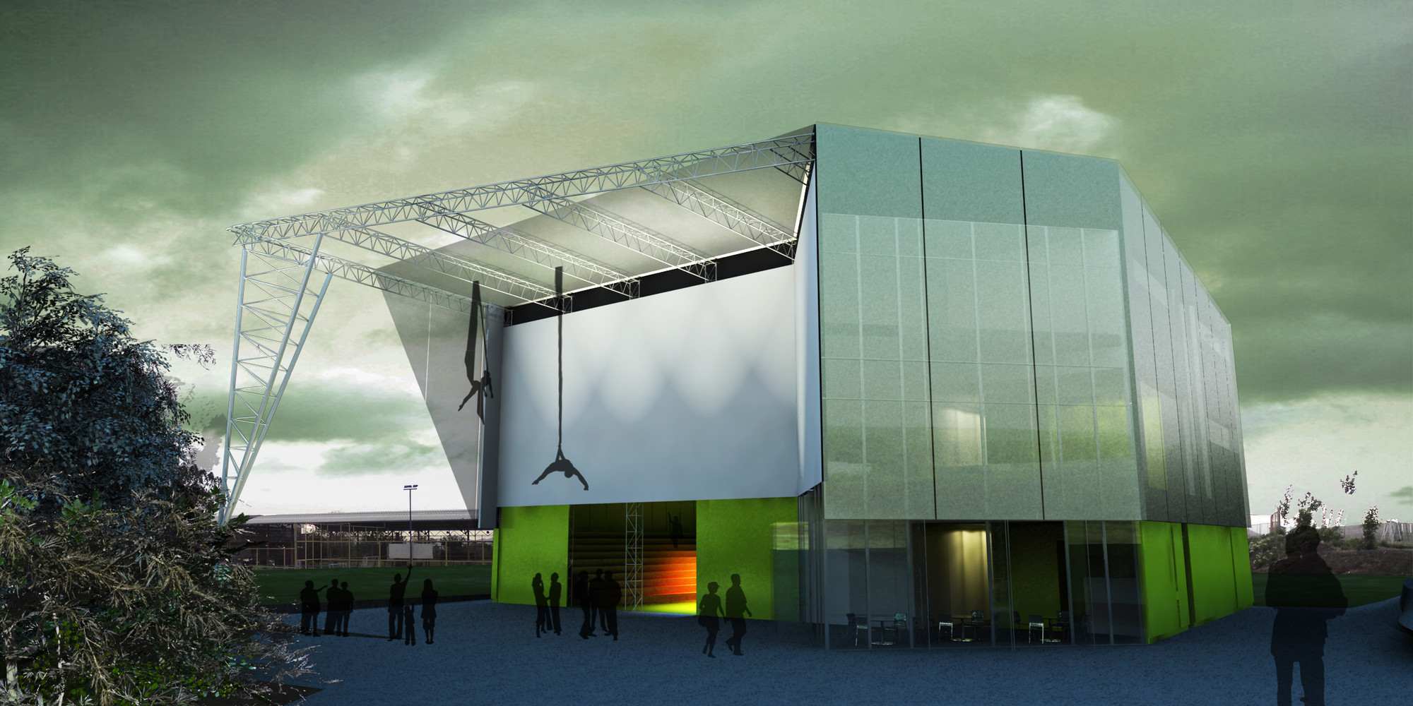 Gallery of Acrobatic Arts Center / DX Arquitectos - 36