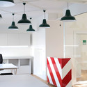 Bularnia / BudCud - Offices Interiors, Kitchen, Facade, Lighting, Chair, Table