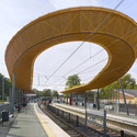 Zoo/Flora Rail Station / RÜBSAMEN+PARTNER - Train Station, Arch