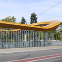 Zoo/Flora Rail Station / RÜBSAMEN+PARTNER - Train Station, Fence, Facade