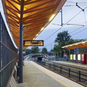 Zoo/Flora Rail Station / RÜBSAMEN+PARTNER - Train Station, Fence, Beam, Handrail, Facade
