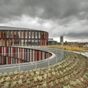 Cologne Oval Offices / Sauerbruch Hutton - Exterior Photography, Office Buildings, Facade, Fence