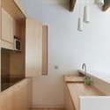 Principe's Box House / u+a arquitectura - Houses Interiors, Kitchen, Beam, Sink, Countertop