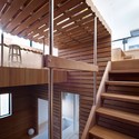 Switch Box in House / Naf Architect & Design - Houses, Deck, Beam, Facade, Handrail, Stairs