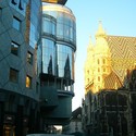 AD Classics: Haas Haus / Hans Hollein - Hotels, Facade, Arch, Cityscape