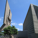 AD Classics: AD Classics: St. John's Abbey Church / Marcel Breuer - Facade