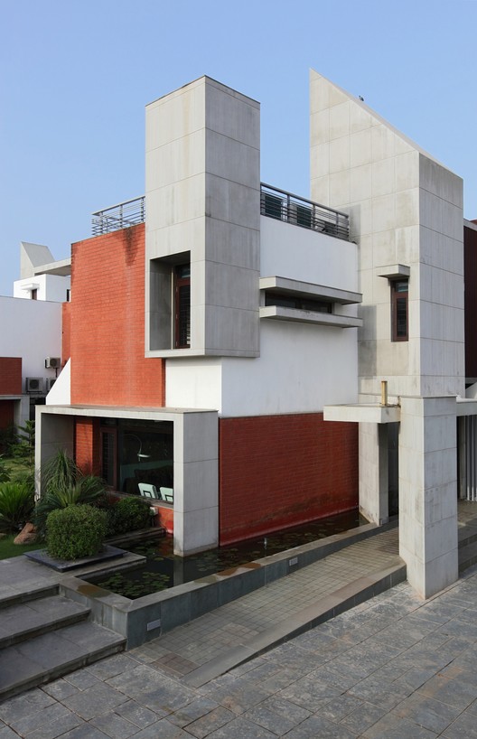 Dual House / VPA Architects - Windows, Brick, Facade