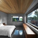 The Beaumont House / Henri Cleinge - Houses, Bedroom, Beam, Facade, Lighting, Table, Bed