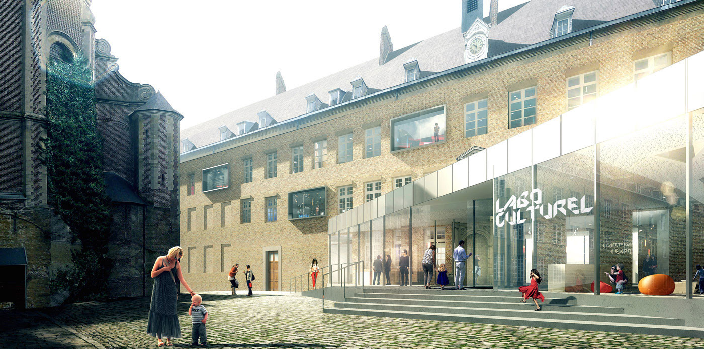 Cambrai Cultural Laboratory Competition Entry / CAAU, Courtesy of CAAU