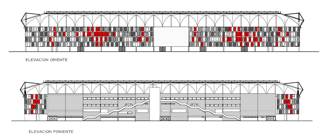 Galería de Estadio Bicentenario Nelson Oyarzún Arenas de Chillán