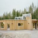 Villa Nyberg / Kjellgren Kaminsky Architecture - Casas, Fachada, Fijación Vigas