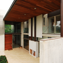 Casa Bravo / Agustín Landa Ruiloba, Rolando Martínez Rodríguez - Fijación Vigas, Ventanas, Fachada, Terraza, Patio