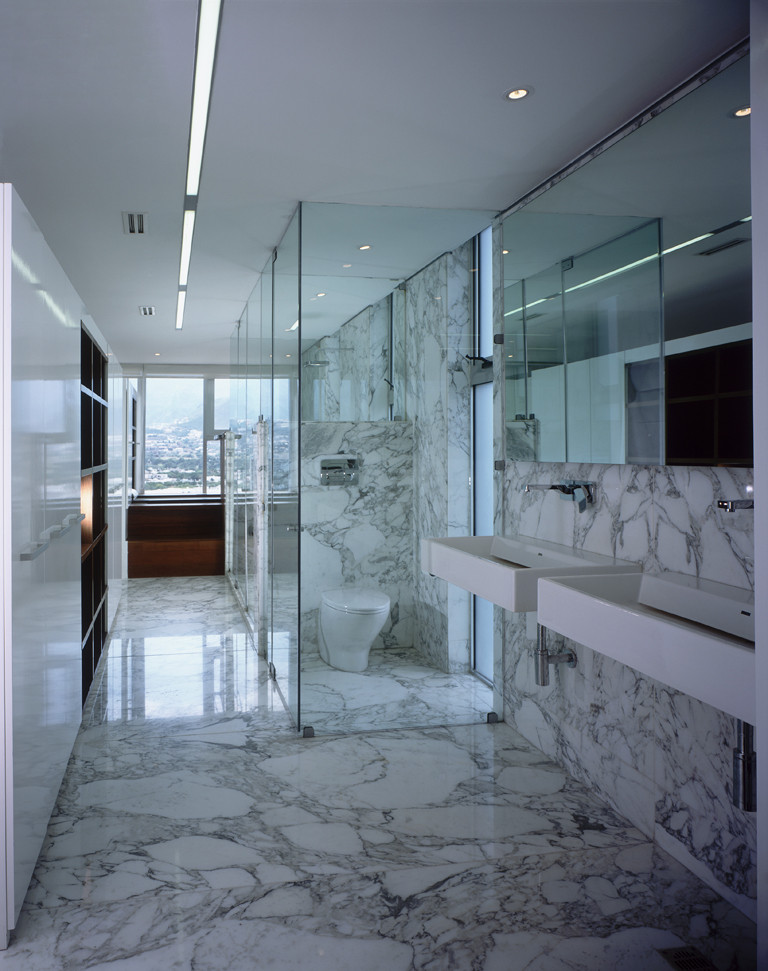 Smooth Building / Jorge Hernández de la Garza - Baño, Fachada