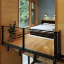 Casa en North Bend / Johnston Architects - Casas, Dormitorio, Fijación Vigas, Mesas, Camas
